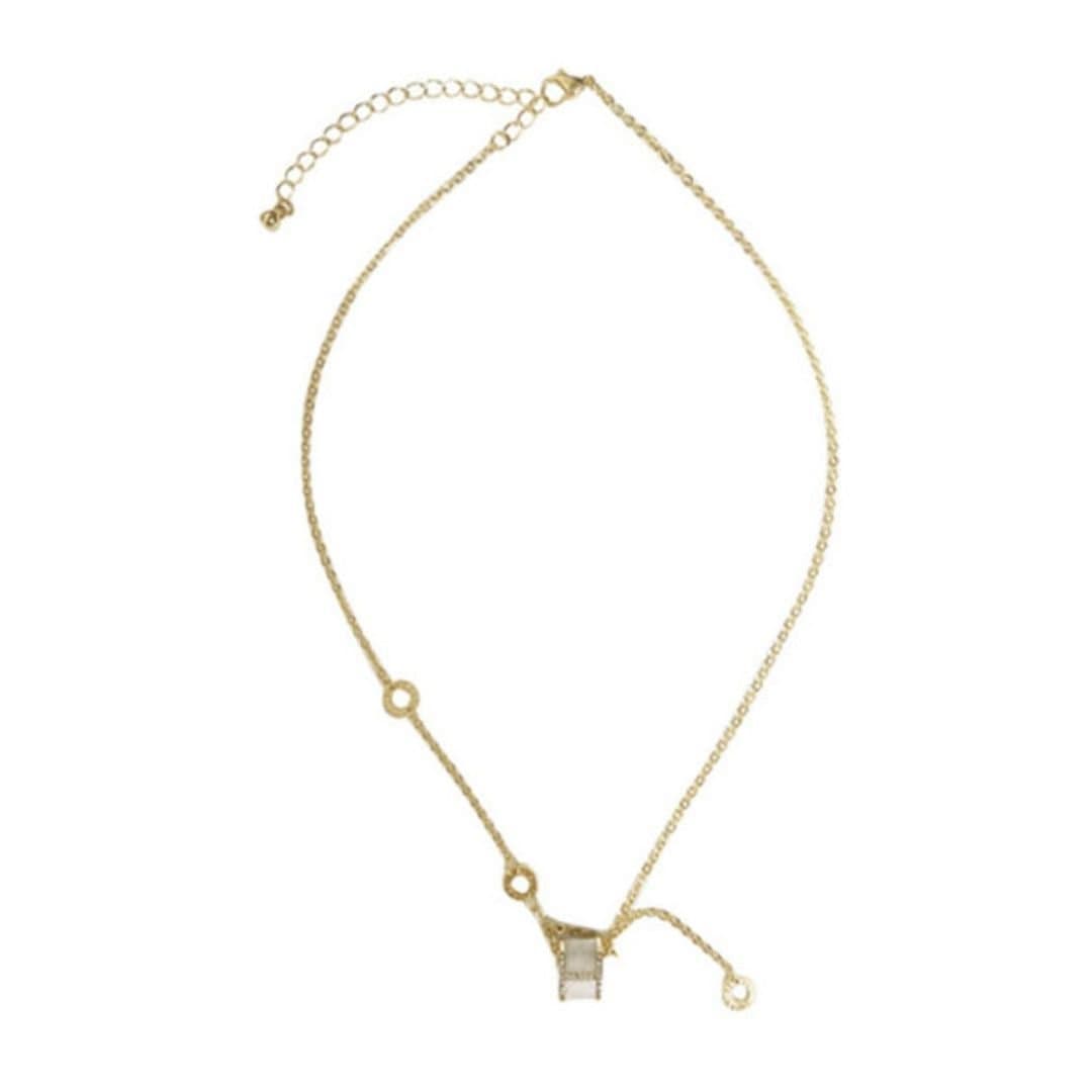 Lovii Lovii Gold Y-Shaped Pendant Necklace for Women