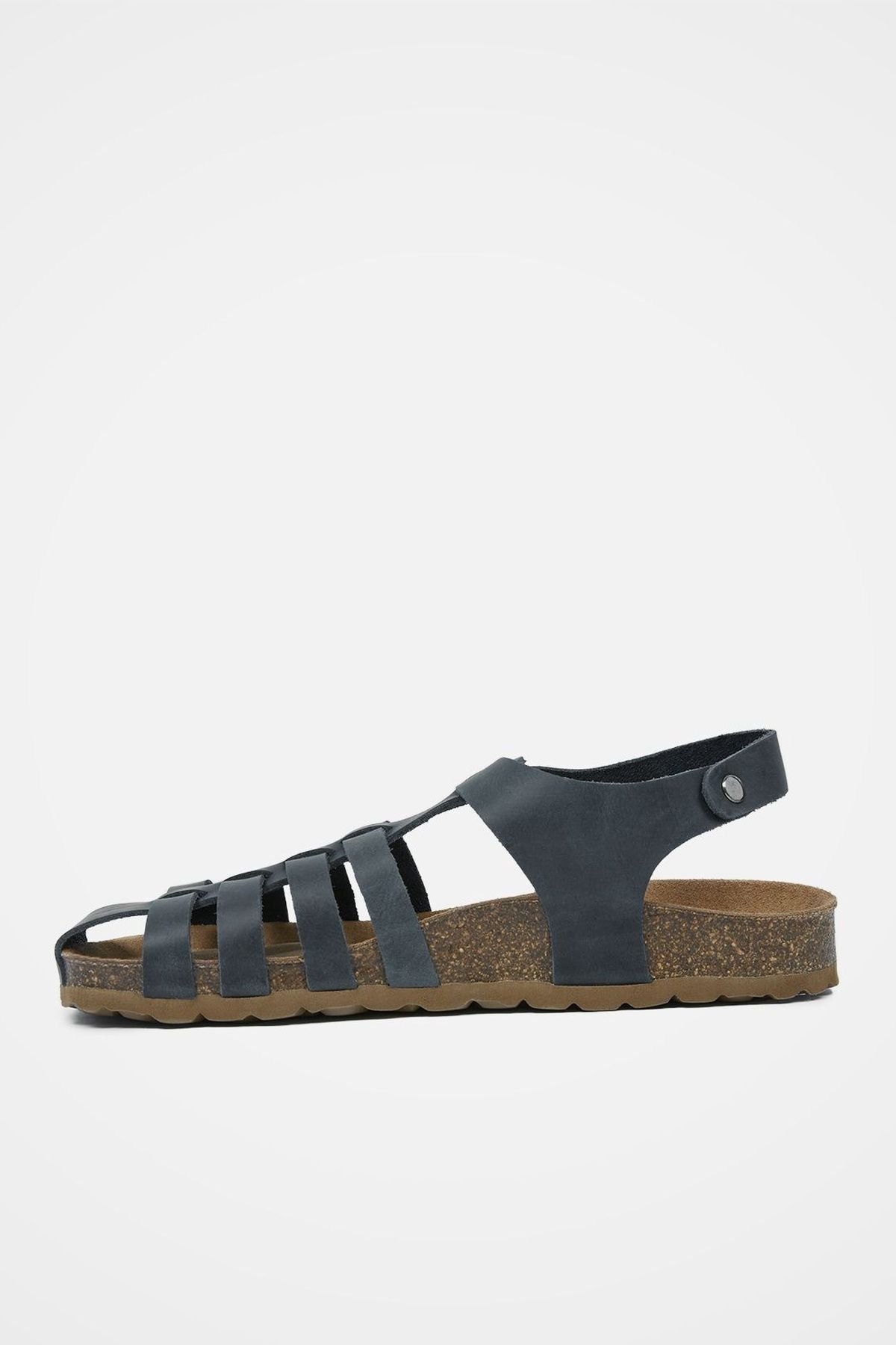 Celtic & Co Celtic & Co Women's Fisherman's Sandal in Mid Navy - 4