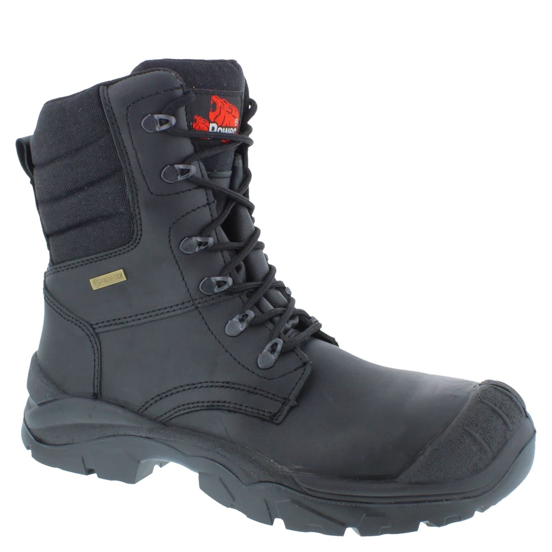 U-Power U-Power Men's York UK S3 Waterproof Safety Boots in Black