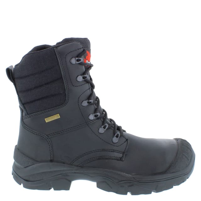 U-Power U-Power Men's York UK S3 Waterproof Gore-Tex Leather Safety Boots in Black - 2