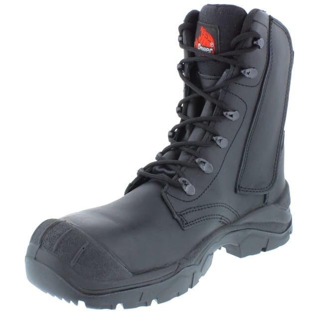 U-Power U-Power Men's York UK S3 Waterproof Gore-Tex Leather Safety Boots in Black - 3
