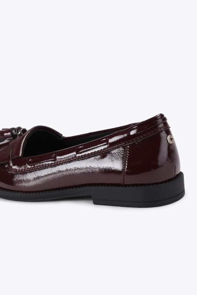 Carvela Carvela Women's 'Ambra' Patent Flats in Wine - 3