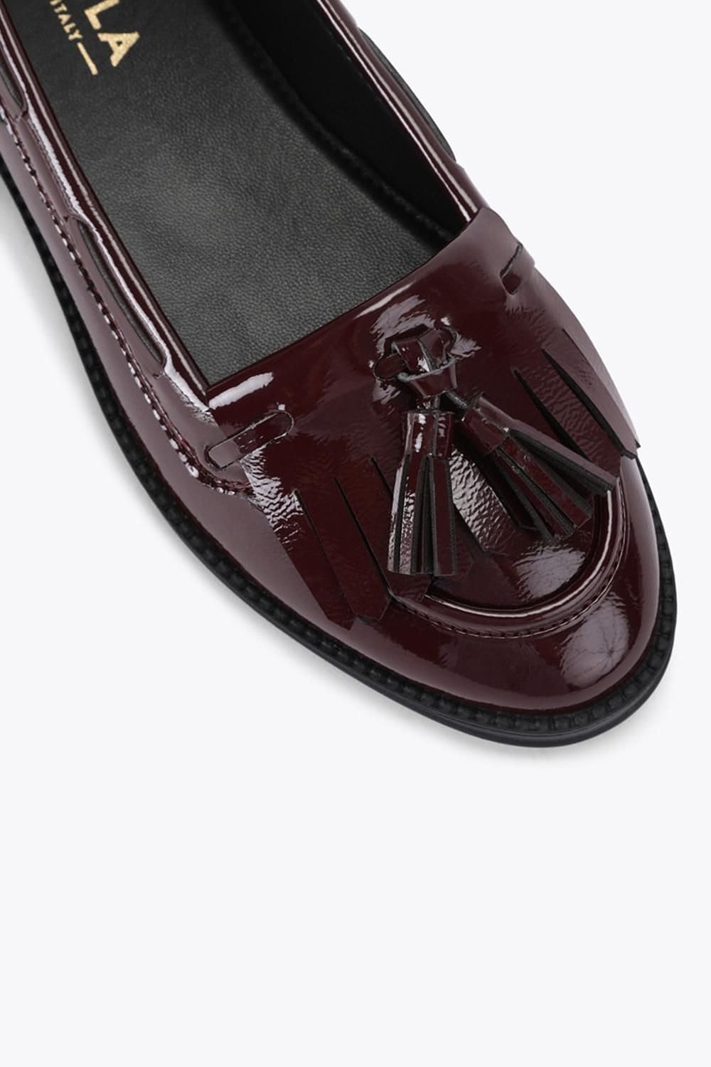 Carvela Carvela Women's 'Ambra' Patent Flats in Wine - 4