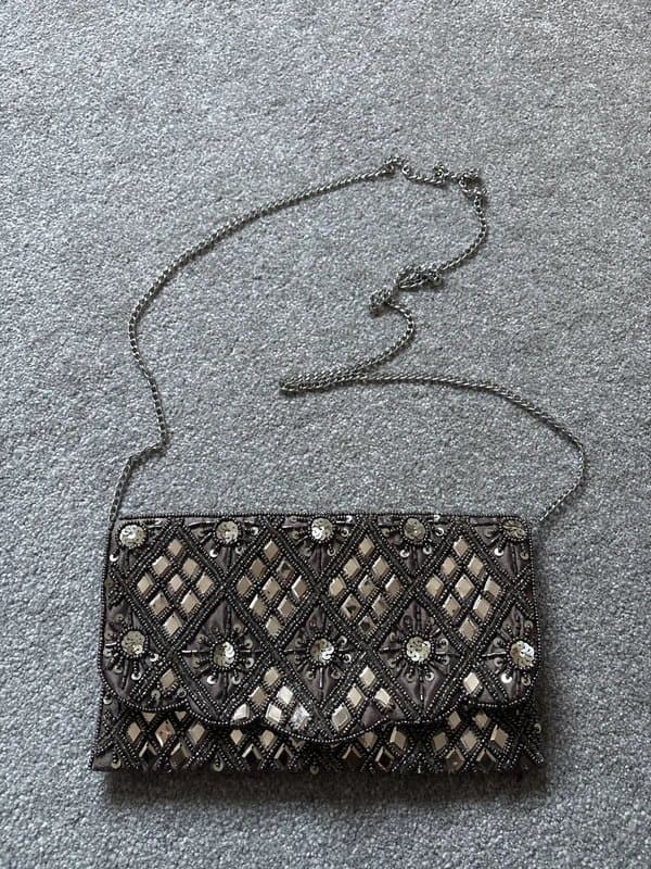 New Look Embellished Beaded Sequinned New Look bag
