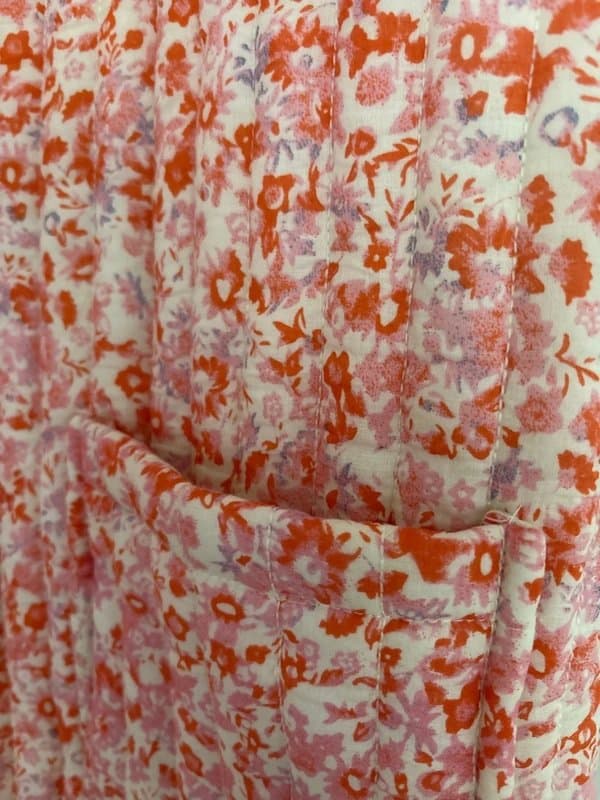 ASOS ASOS design padded jacket ditsy floral print size M (12-14)