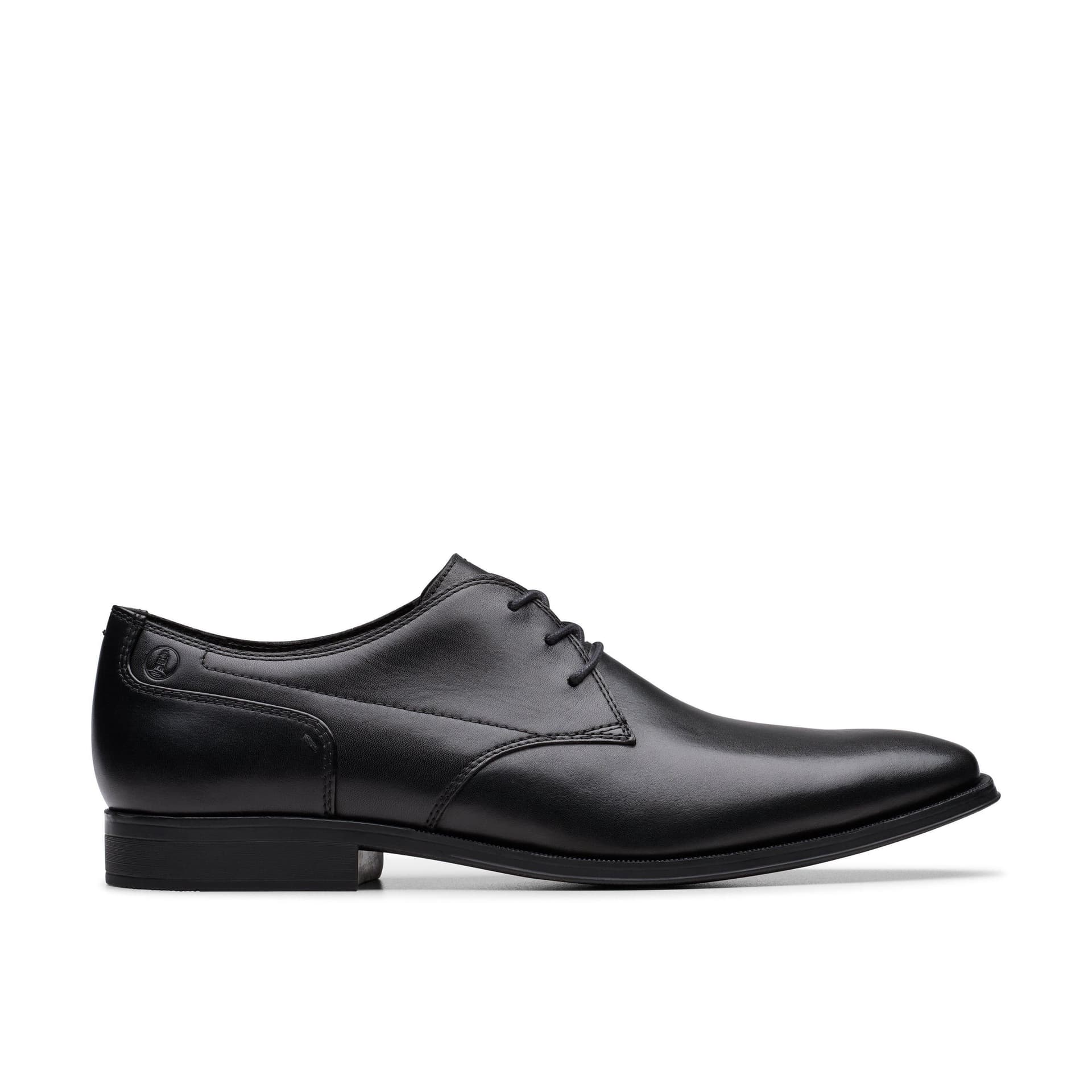 Clarks Clarks Men's Paulton Lace Black Derby Shoes, Lace Up