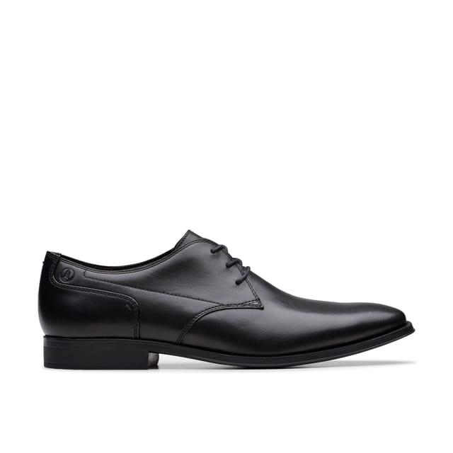Clarks Clarks Men's Paulton Lace Black Derby Shoes, Lace Up - 2