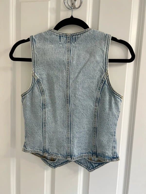 New Look New Look denim vest size 8