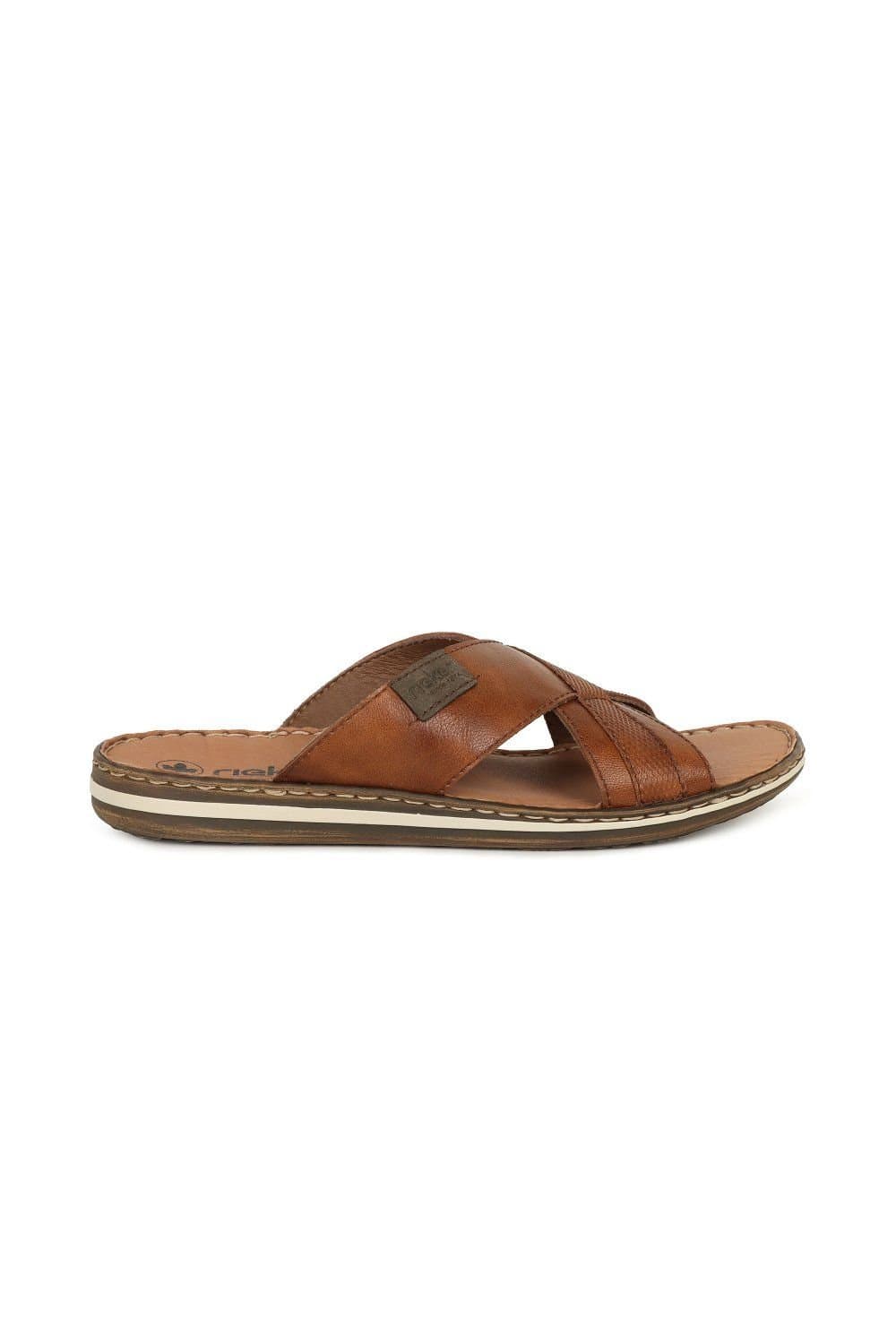 Rieker Rieker Men's 'Shorline' Sliders in Brown