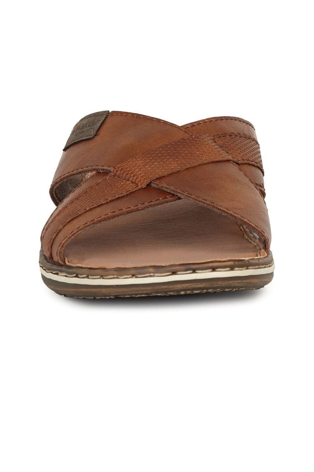Rieker Rieker Men's 'Shorline' Sliders in Brown - 3