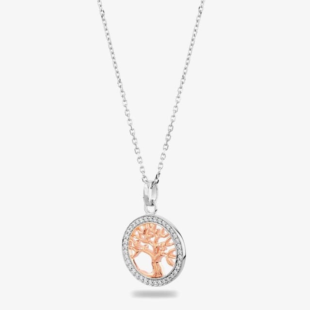 Rosa Lea Rosa Lea Women's Pave Tree Of Life Pendant BJ-P2989CRG0.5M in Silver - 2