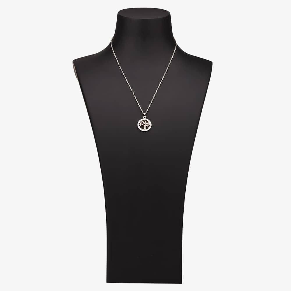 Rosa Lea Rosa Lea Women's Pave Tree Of Life Pendant BJ-P2989CRG0.5M in Silver - 4