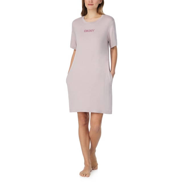 DKNY DKNY Women's Next Gen Classics Slepshirt in Dusty Pink - 3