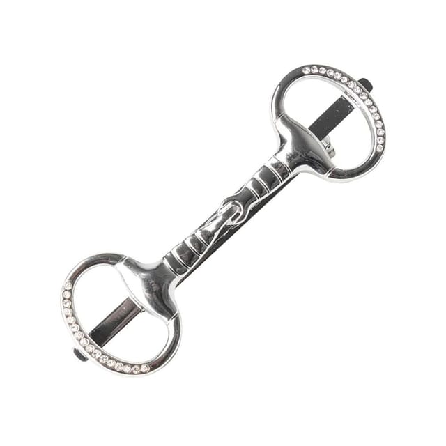 Supreme Products Supreme Products Men's Glitz & Glam Horse Bit Tie Pin in Silver - 2
