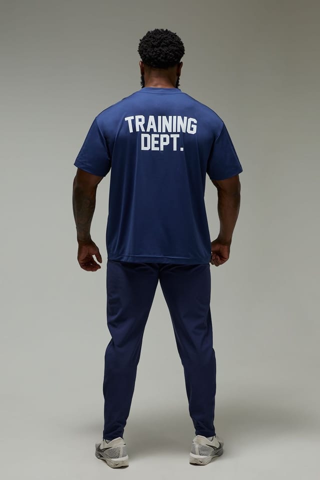 Training Dept. Training Dept. Men's Training Dept Performance Oversized T-shirt in Navy - 2