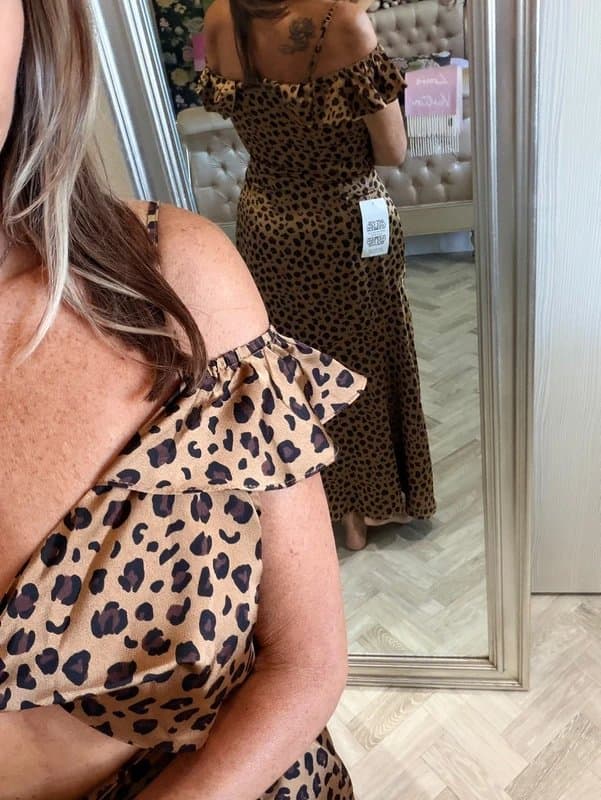Never Fully Dressed Leopard print Never Fully Dressed dress size 14 new
