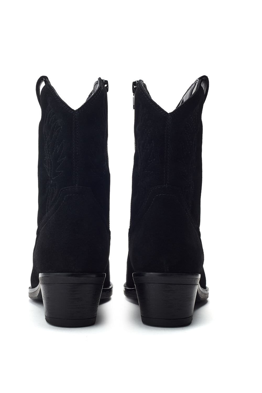Moda In Pelle Moda In Pelle Women's 'Bletchley' Suede Ankle Boots in Black - 4