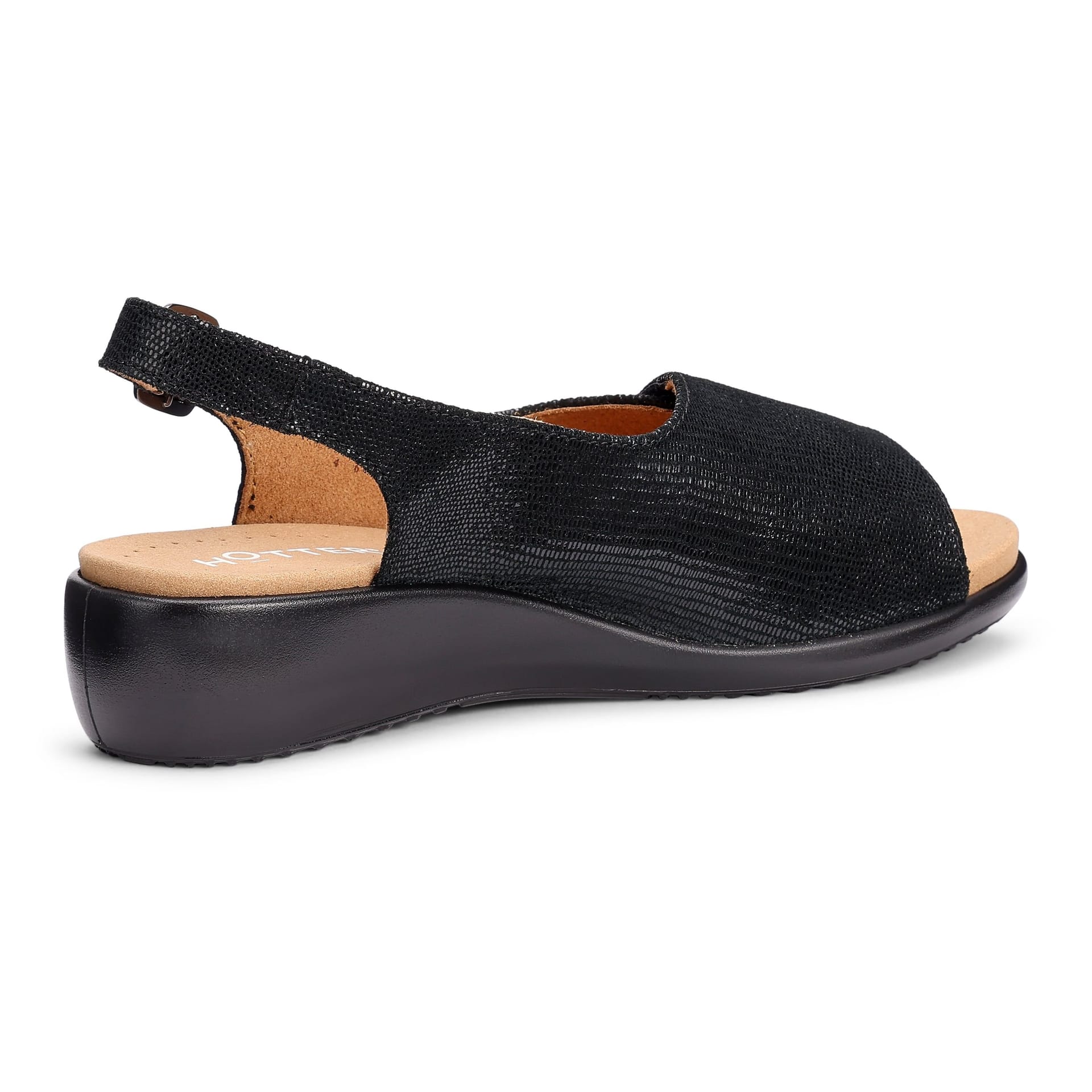 Hotter Hotter Women's Wide Fit 'Olivia' Sandals in Black - 4