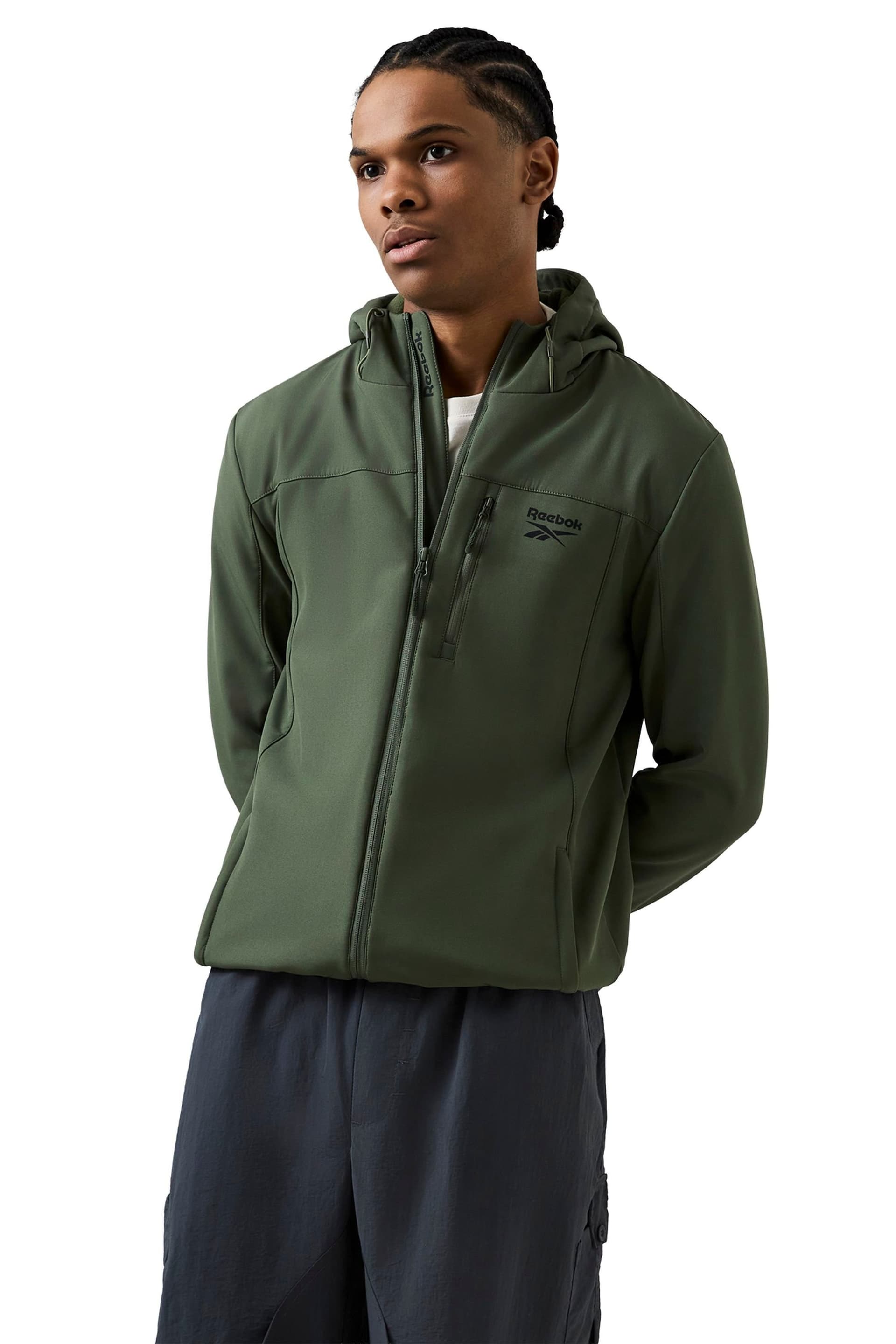 Reebok Reebok Men's Dark Green Softshell Jacket