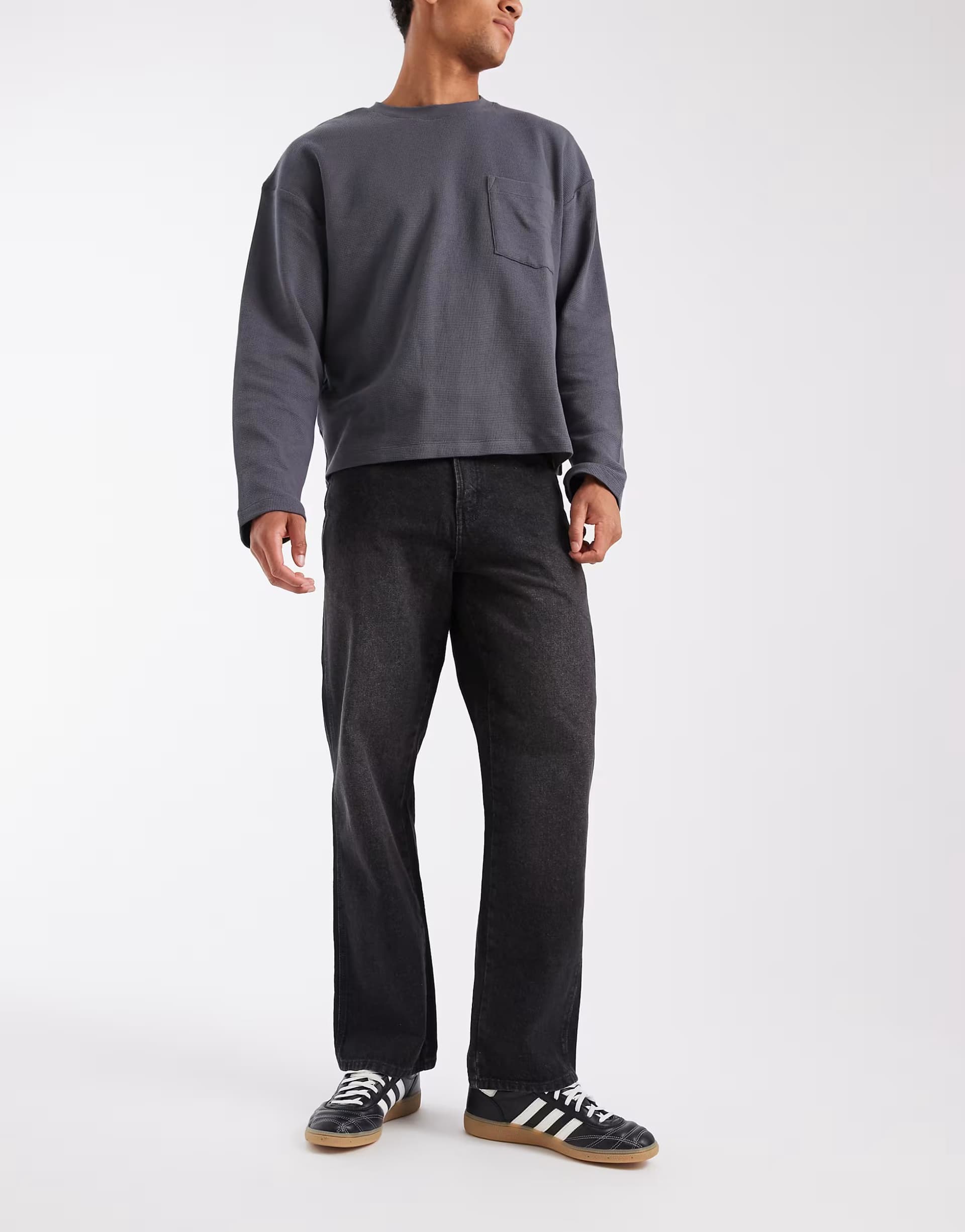 ASOS Dickies 954 relaxed straight work jeans in black