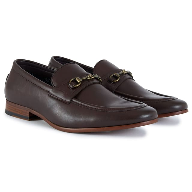 V.GAN V.GAN Men's Cappuccino Loafer Shoes in Brown - 2