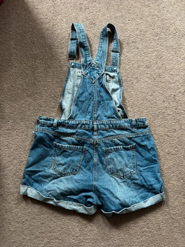 New Look Denim Shorts Dungarees