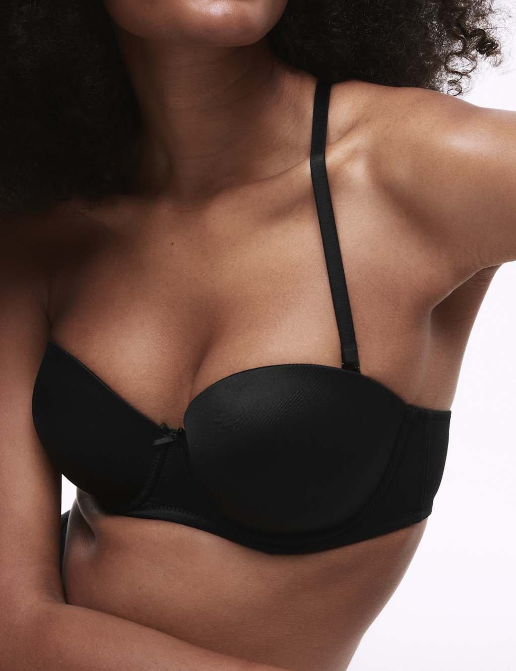 Marks & Spencer M&S 2 Pack Padded Multiway Bras A-E White/Black - 4