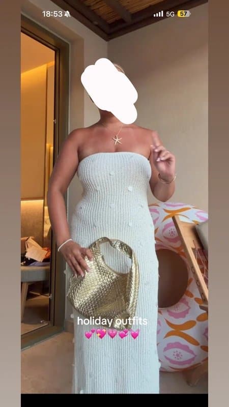 ASOS ASOS x South Beach maxi dress