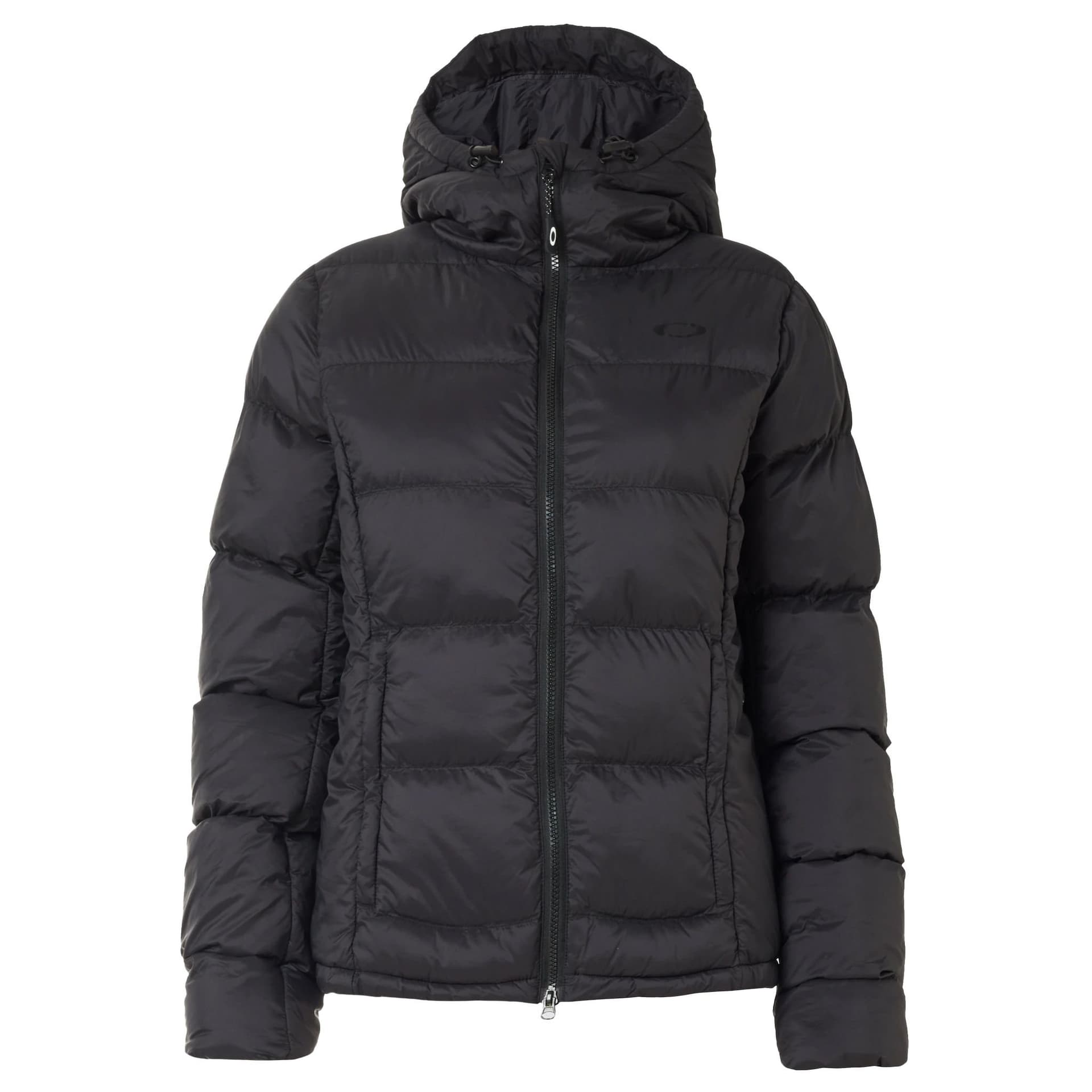 Oakley Oakley Women's Long Sleeve Zip Up Black Stellar Insulated Hooded Jacket
