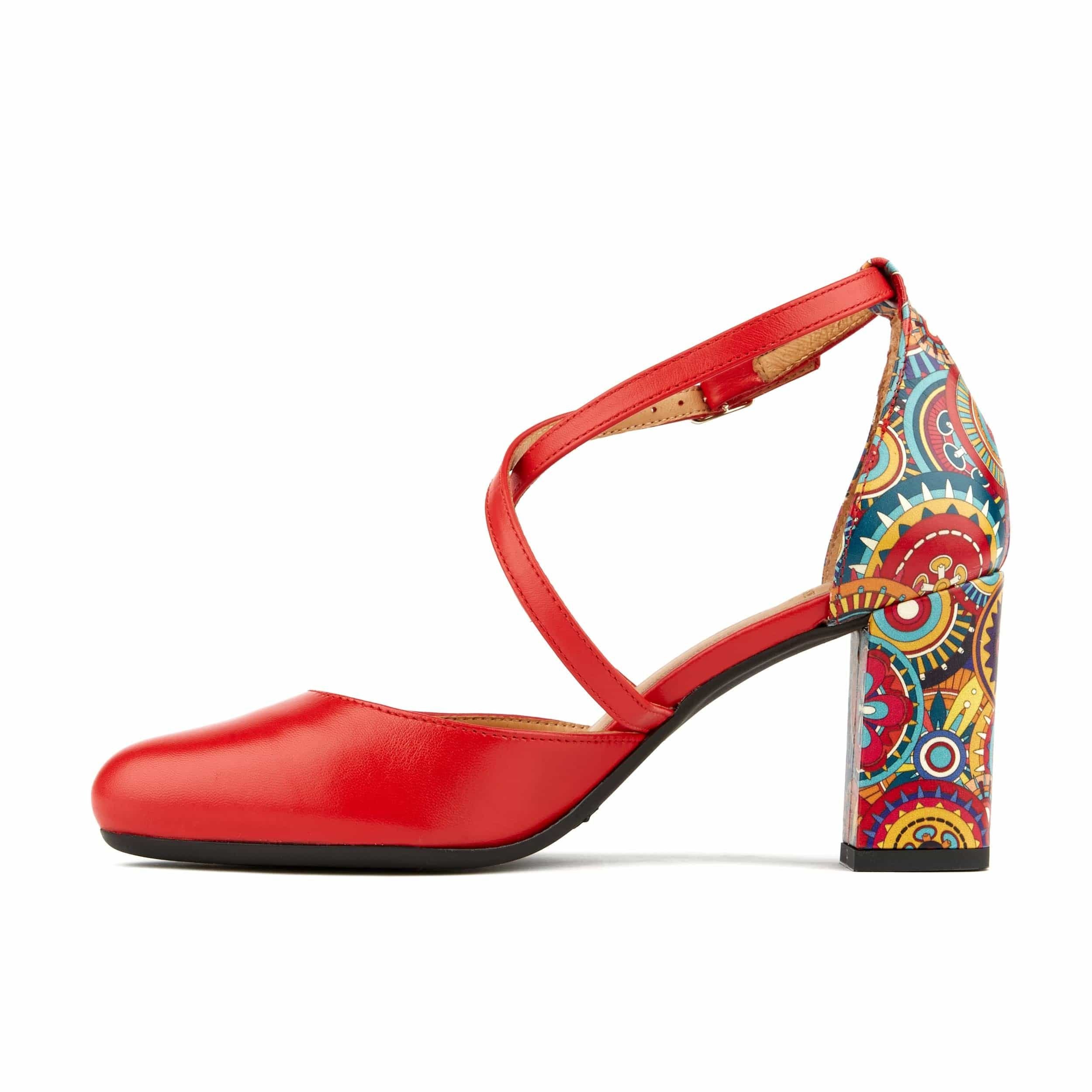 Embassy London Embassy London Women's Kylie - Red Signature - 4