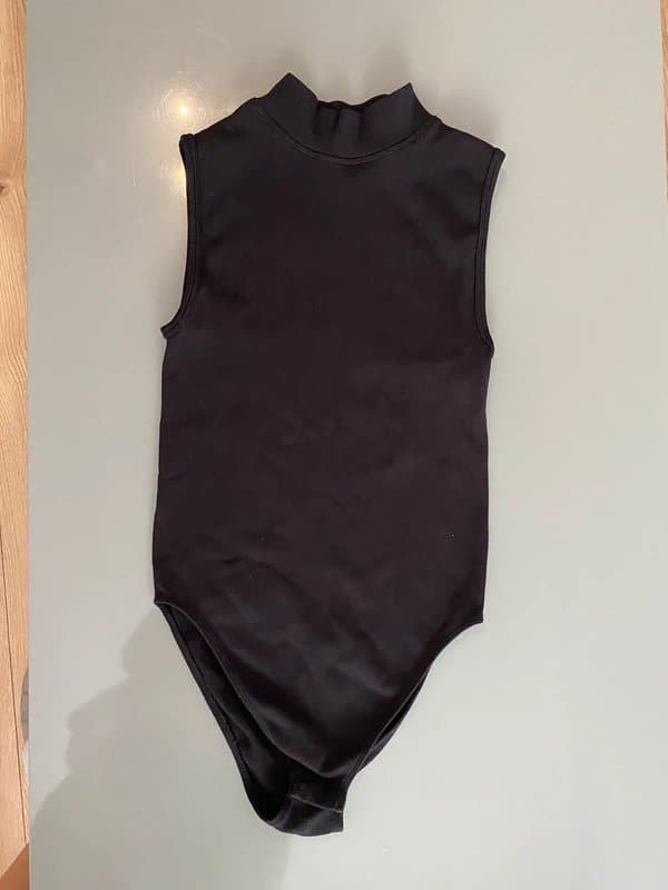 Primark Women’s black ribbed bodysuit from Primark size 2 XS