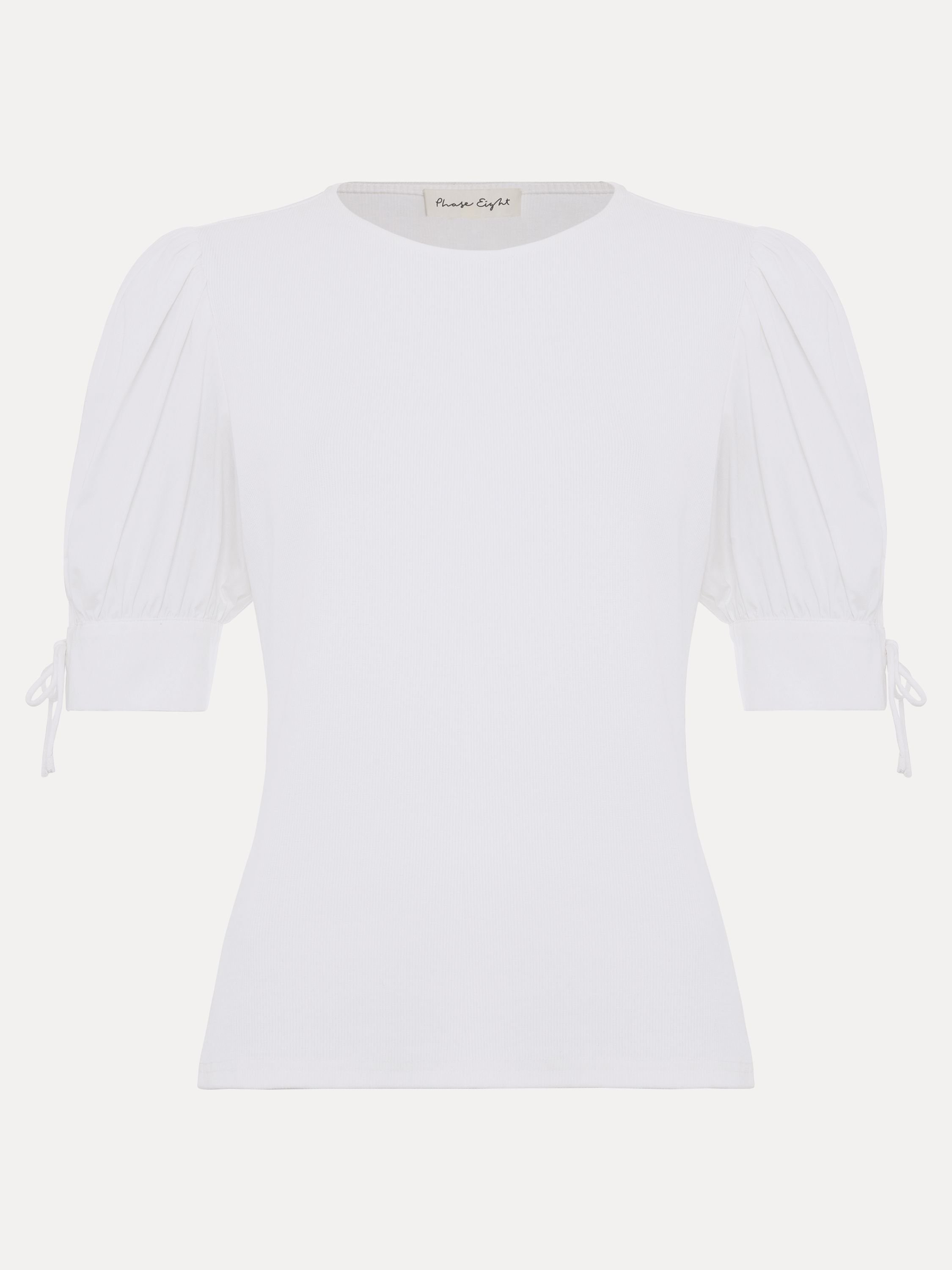 Phase Eight Phase Eight Women's Luella Woven Sleeve Top in White - 2
