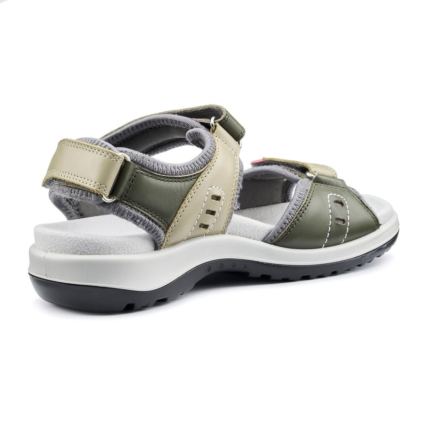 Hotter Hotter Women's Wide Fit 'Walk II' Sandals in Khaki - 4