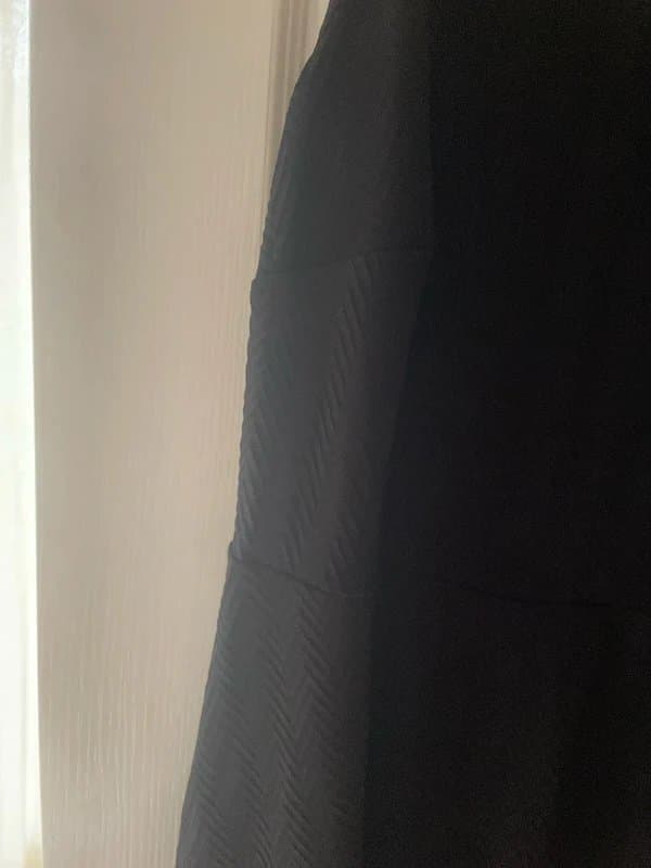 New Look Black stretch skater dress