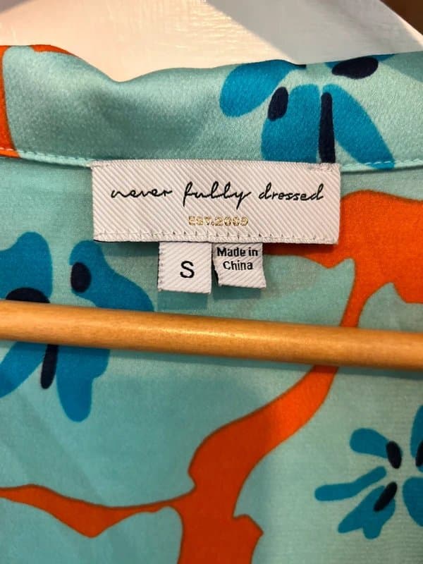 Never Fully Dressed Never Fully Dressed women’s blouse