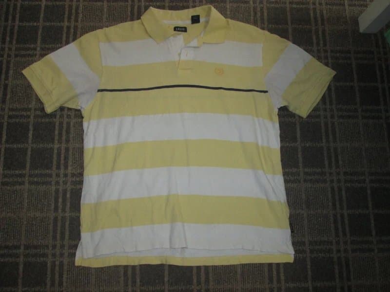 IZOD IZOD Men's Polo shirt Top size L Golf Sportswear Activewear leisurewear