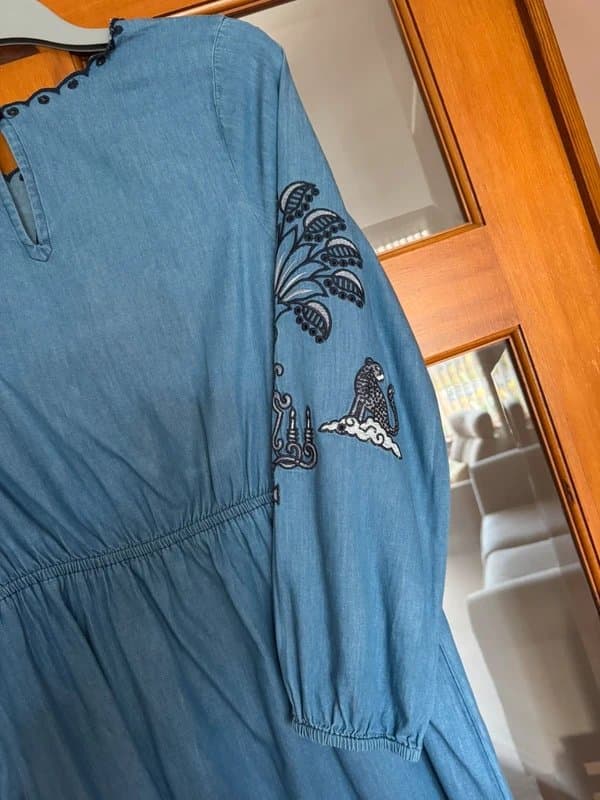 Never Fully Dressed Never Fully Dressed Denim Dress