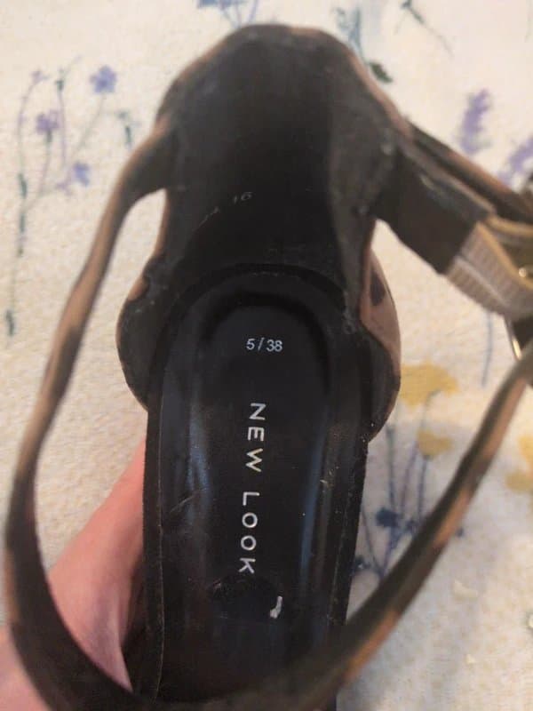 New Look Leopard print heels