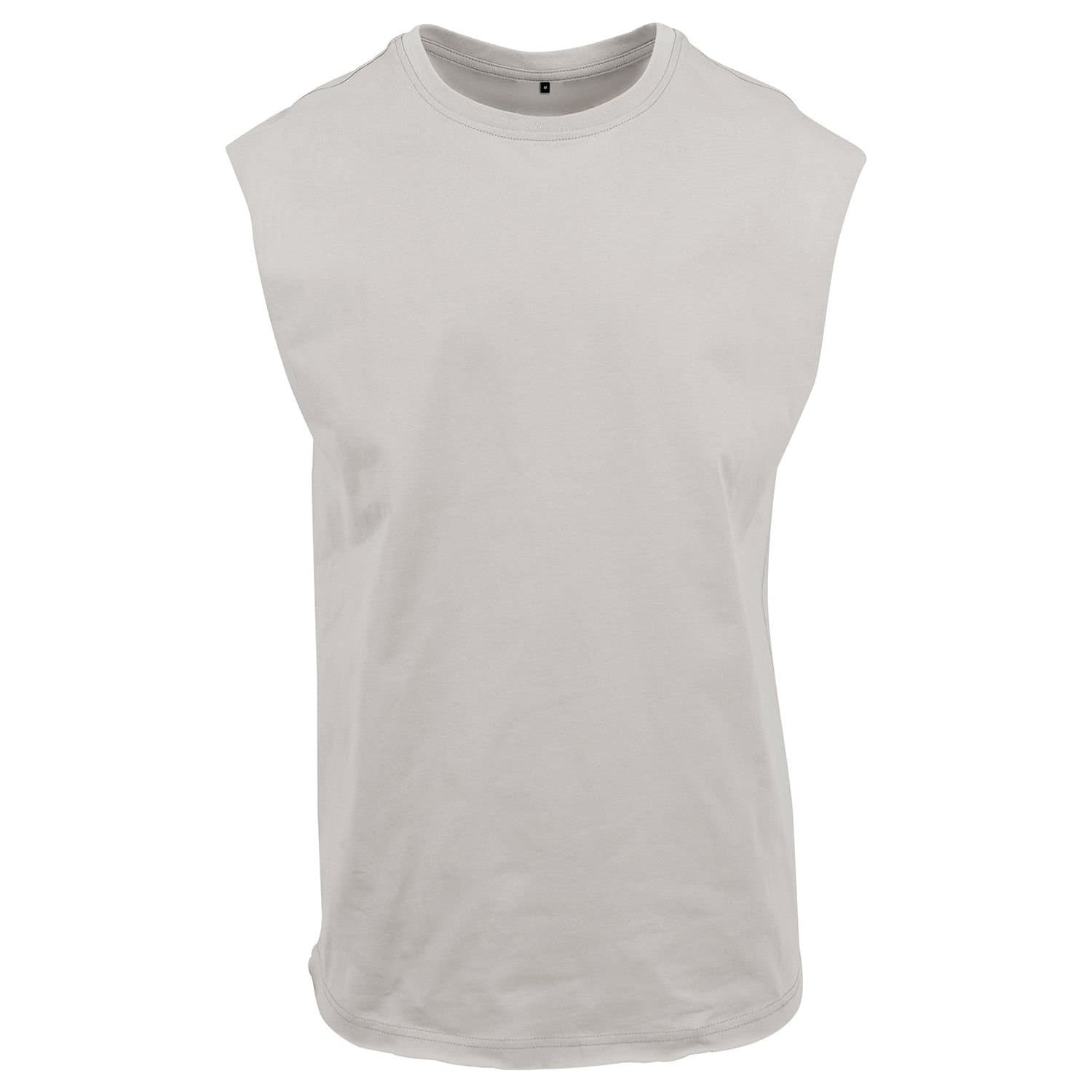 New Morning Studios New Morning Studios Men's Plain Sleeveless T-Shirt in Grey