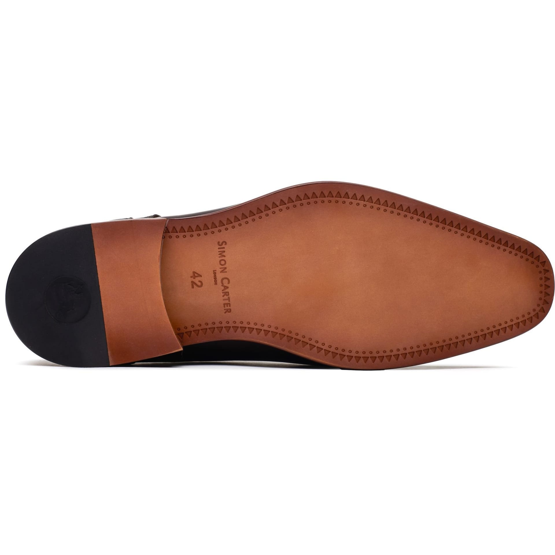 Simon Carter SIMON CARTER Men's Basset Shoes in Brown - 4
