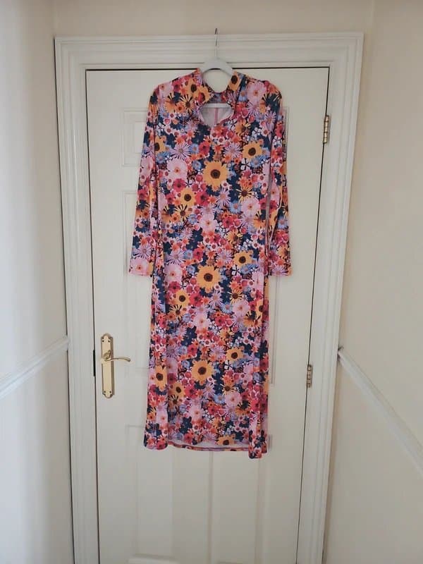 Never Fully Dressed Never fully dressed Size 14 Floral long sleeved midaxi dress