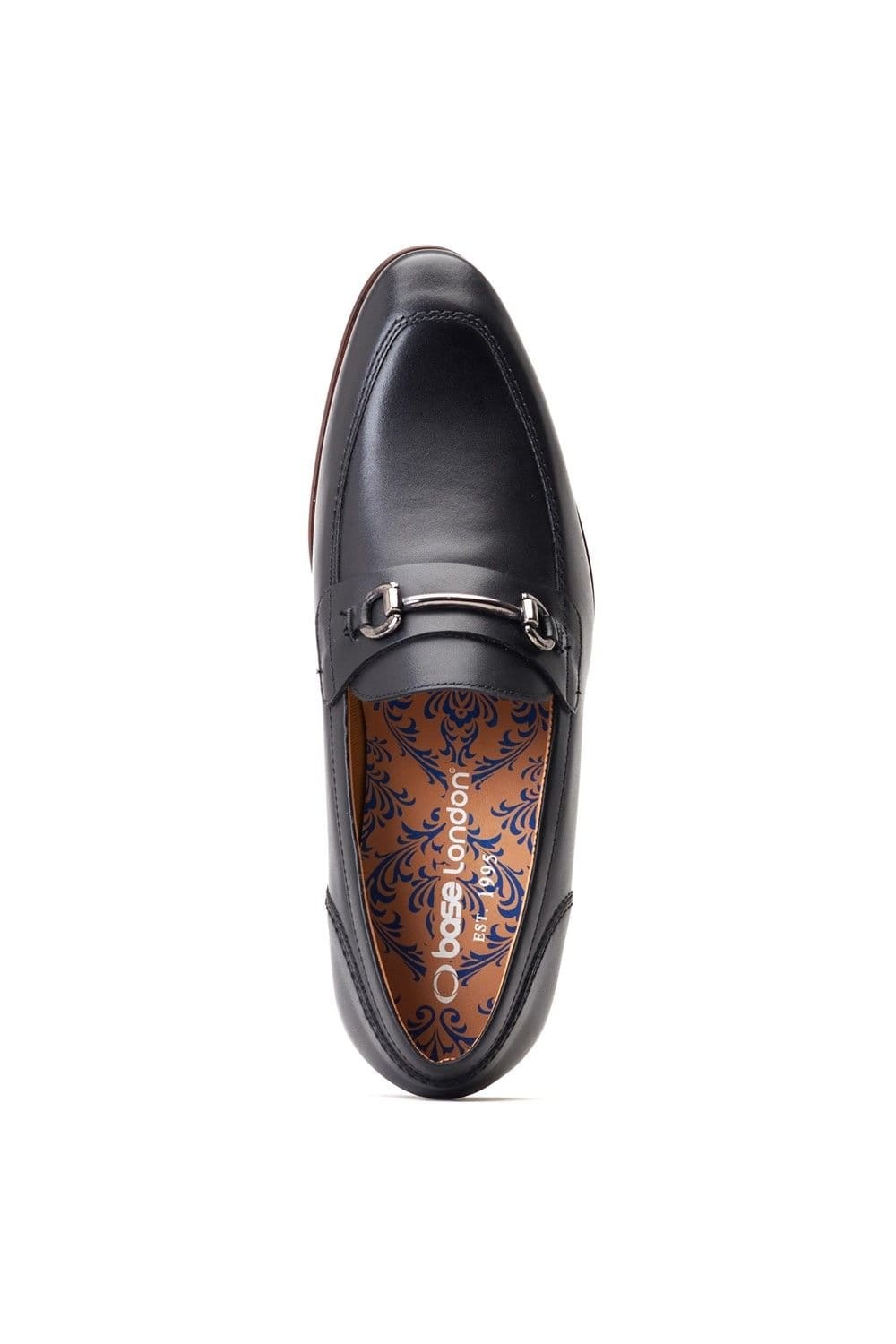 Base London Base London Men's Russo Buckle Loafer in Black - 4