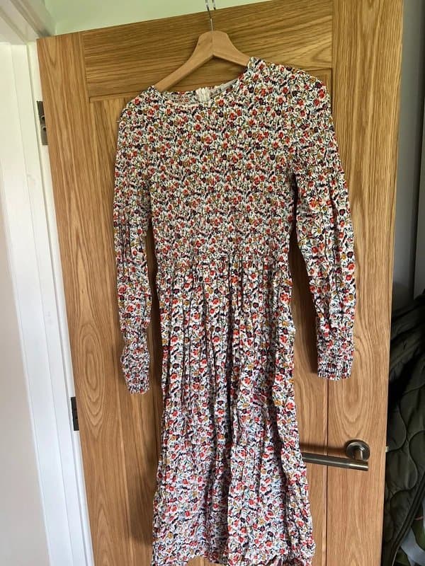 Never Fully Dressed NFD Floral Smock Dress