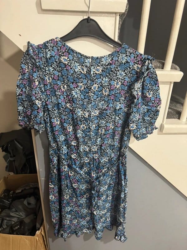 New Look Floral Print Summer Dress Size 12