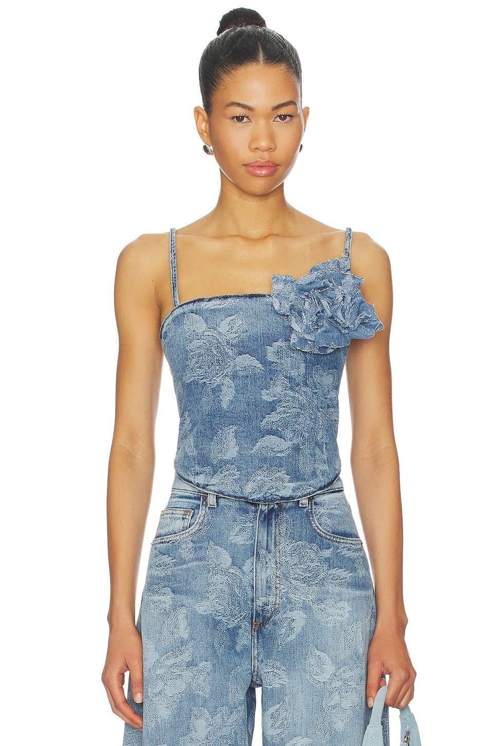 revolve Denim Top