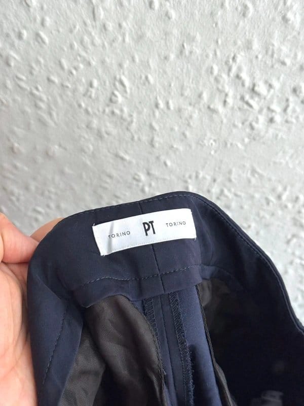 PT Torino Navy Dress Pants Trouser - Size 34