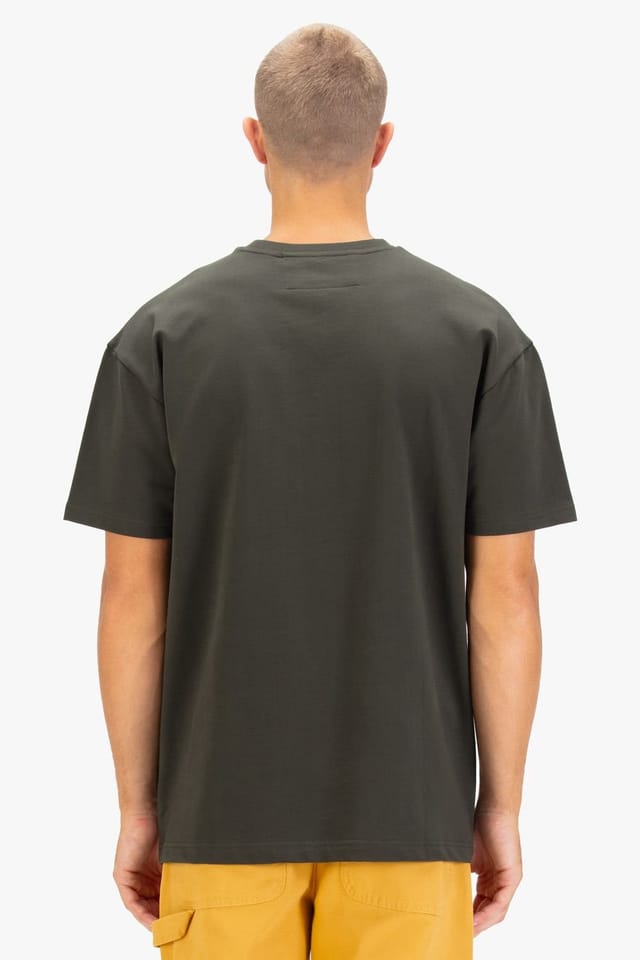 Luke 1977 Luke 1977 Men's Eider Oversized T-shirt in Dark Green - 2
