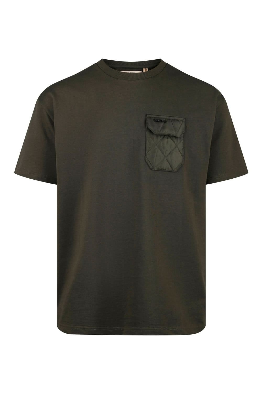 Luke 1977 Luke 1977 Men's Eider Oversized T-shirt in Dark Green - 4