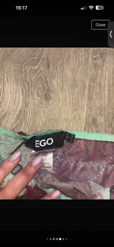 EGO Ego ruffle lace shorts size 14