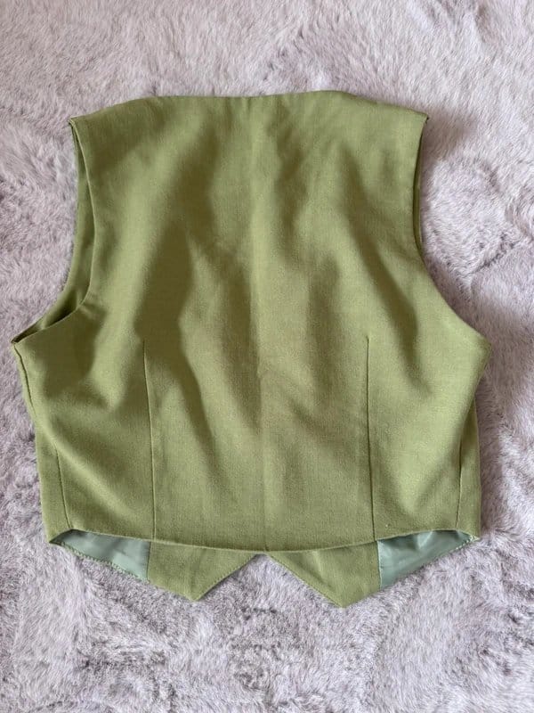 Bershka Waistcoat Bershka sage green - 1